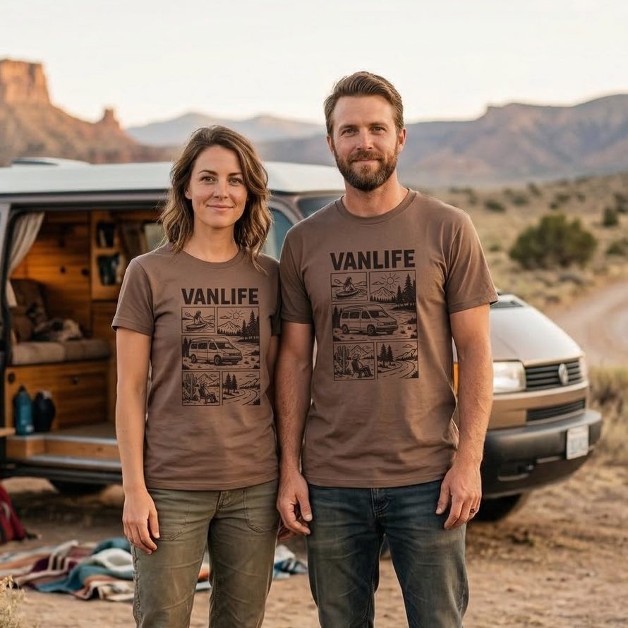 Koszulka Vanlife Bark