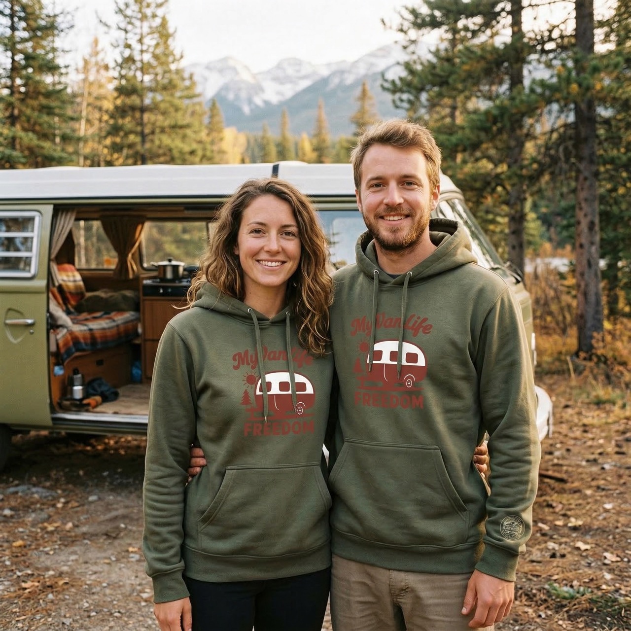 Bluza z kapturem Caravan Forest