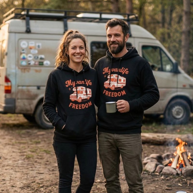 Bluza z kapturem Freedom Black