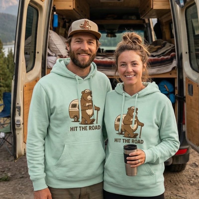 Bluza z kapturem Bob Mint