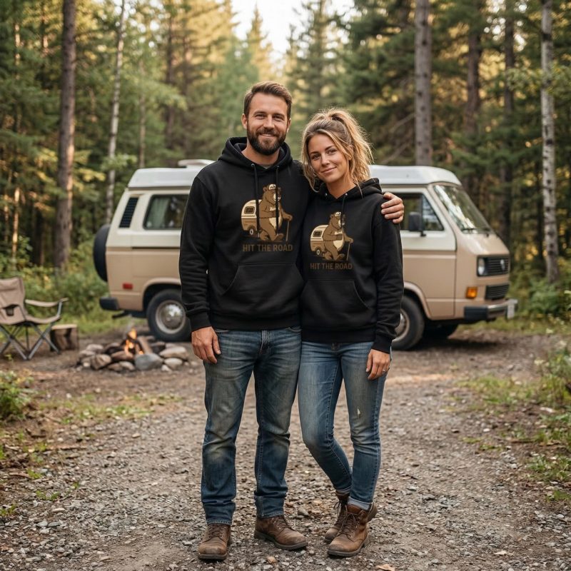 Bluza z kapturem Bob Black