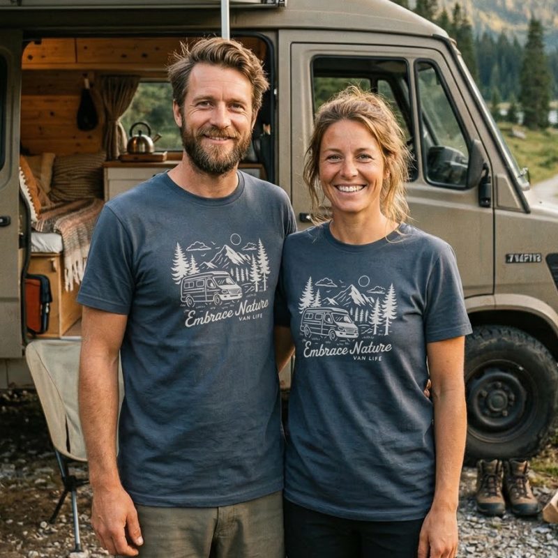 Koszulka Embrace DustyBlue