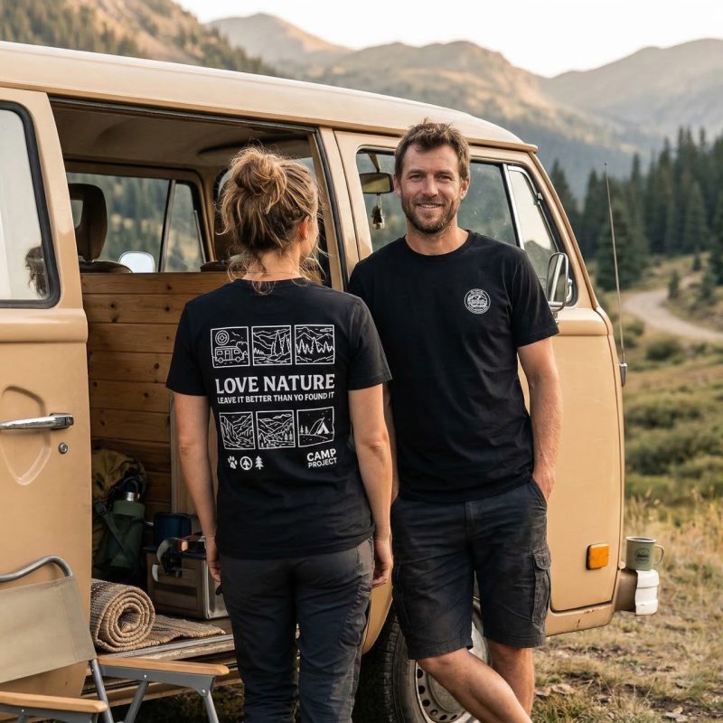 Koszulka LoveNature Black