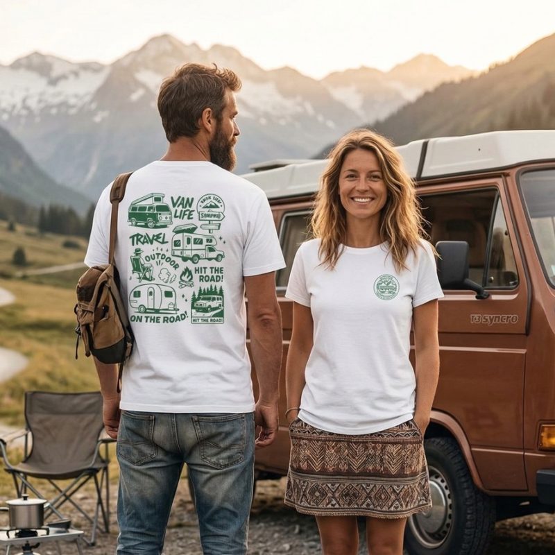 Koszulka Retro White