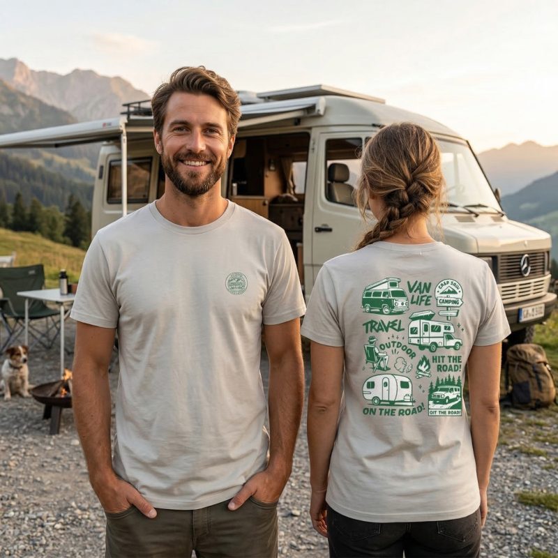 Koszulka Retro LightAsphalt