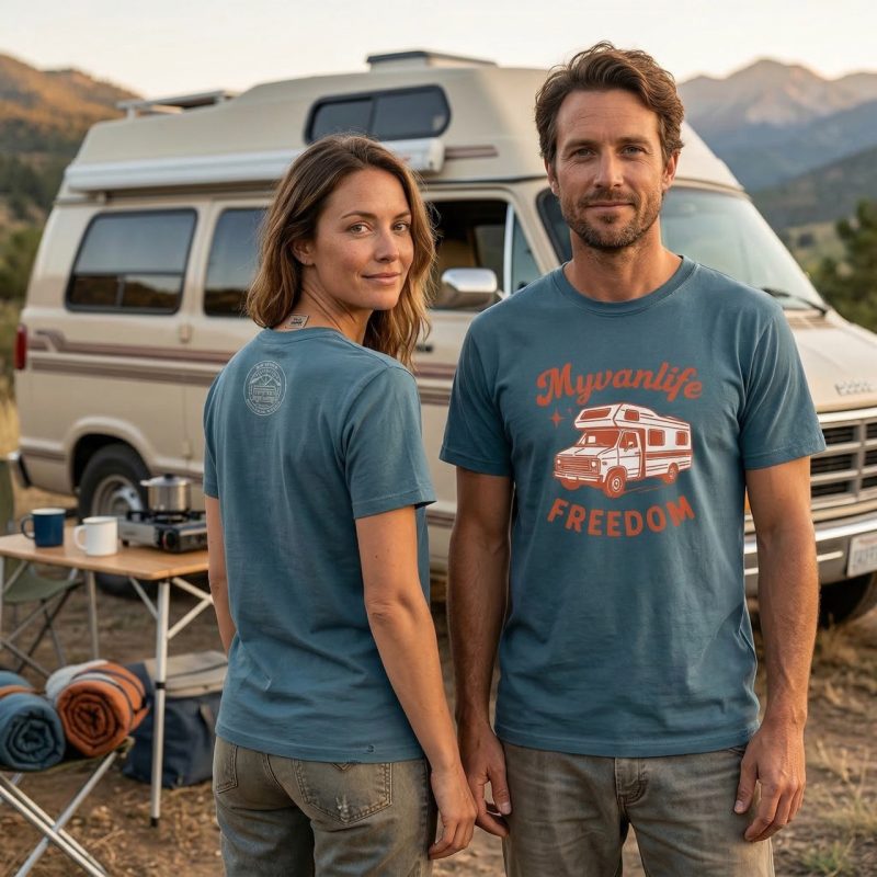 Koszulka Freedom DustyBlue