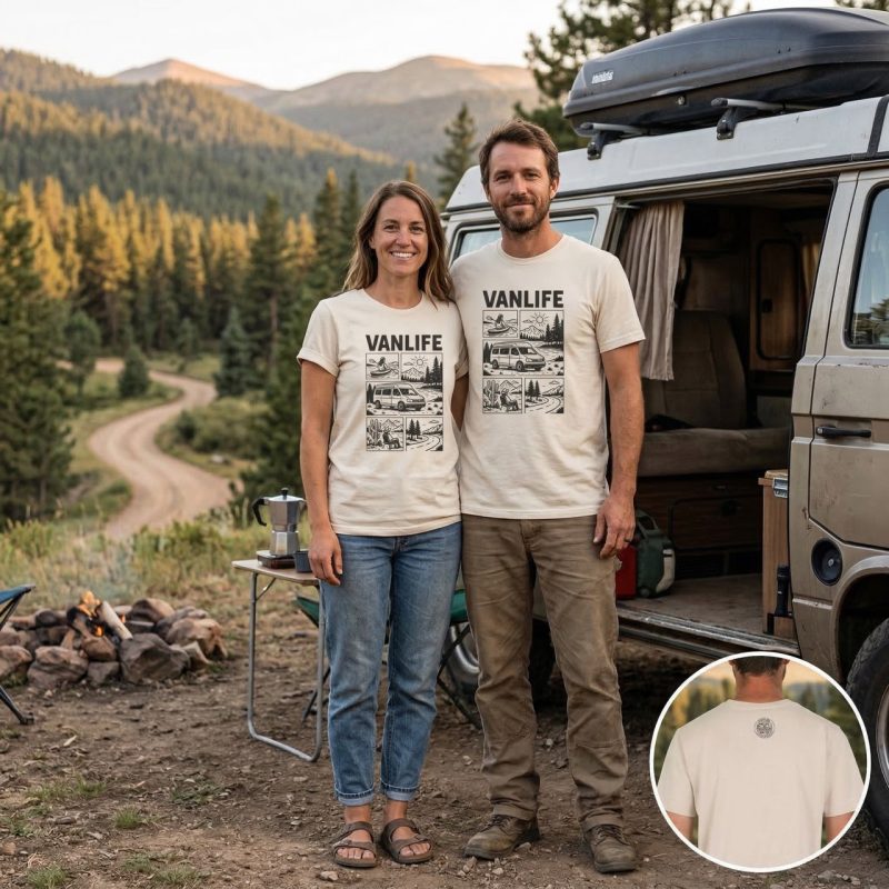 Koszulka Vanlife LightAsphalt