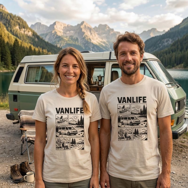 Koszulka Vanlife Sand