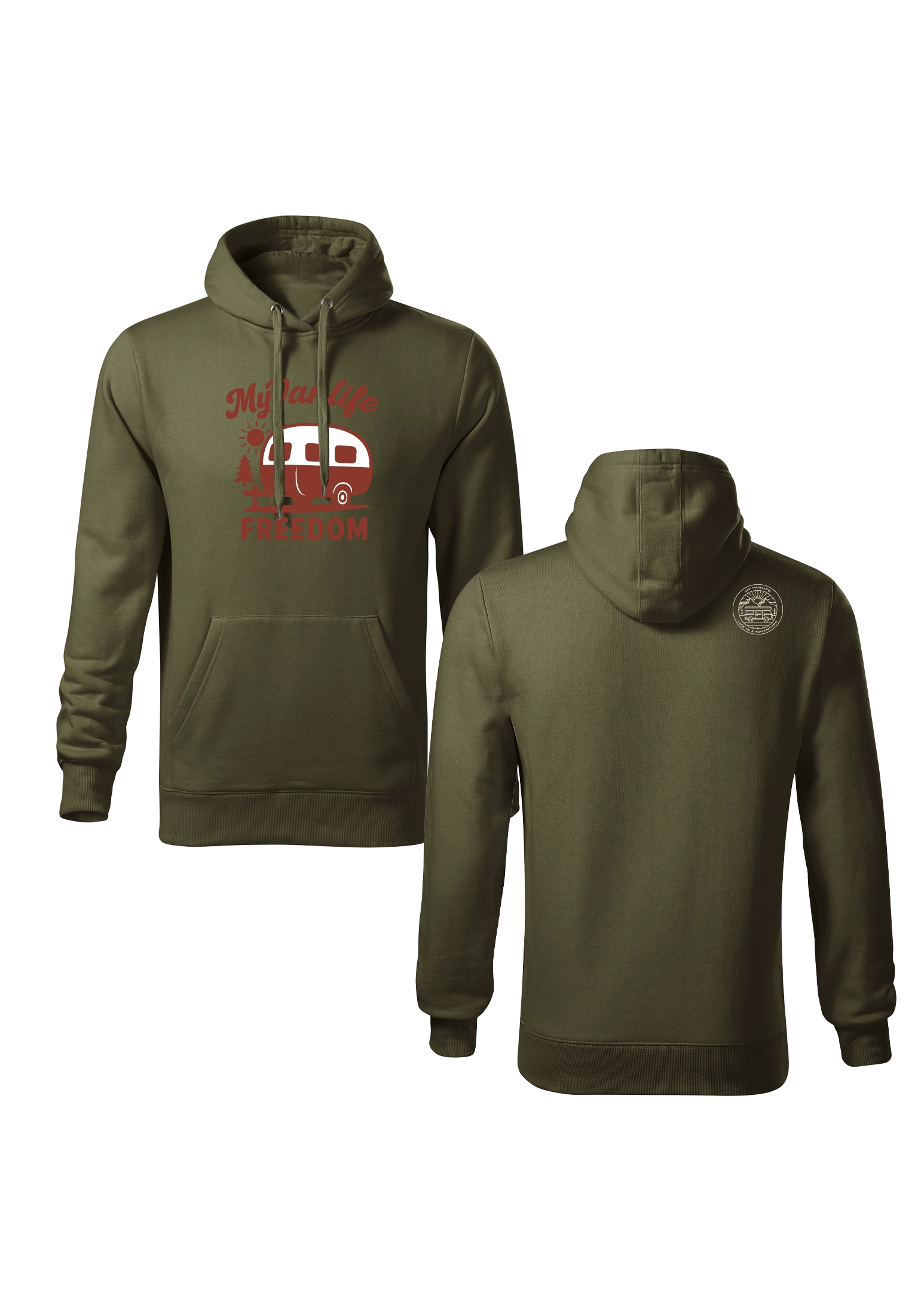 Bluza z kapturem Caravan Forest