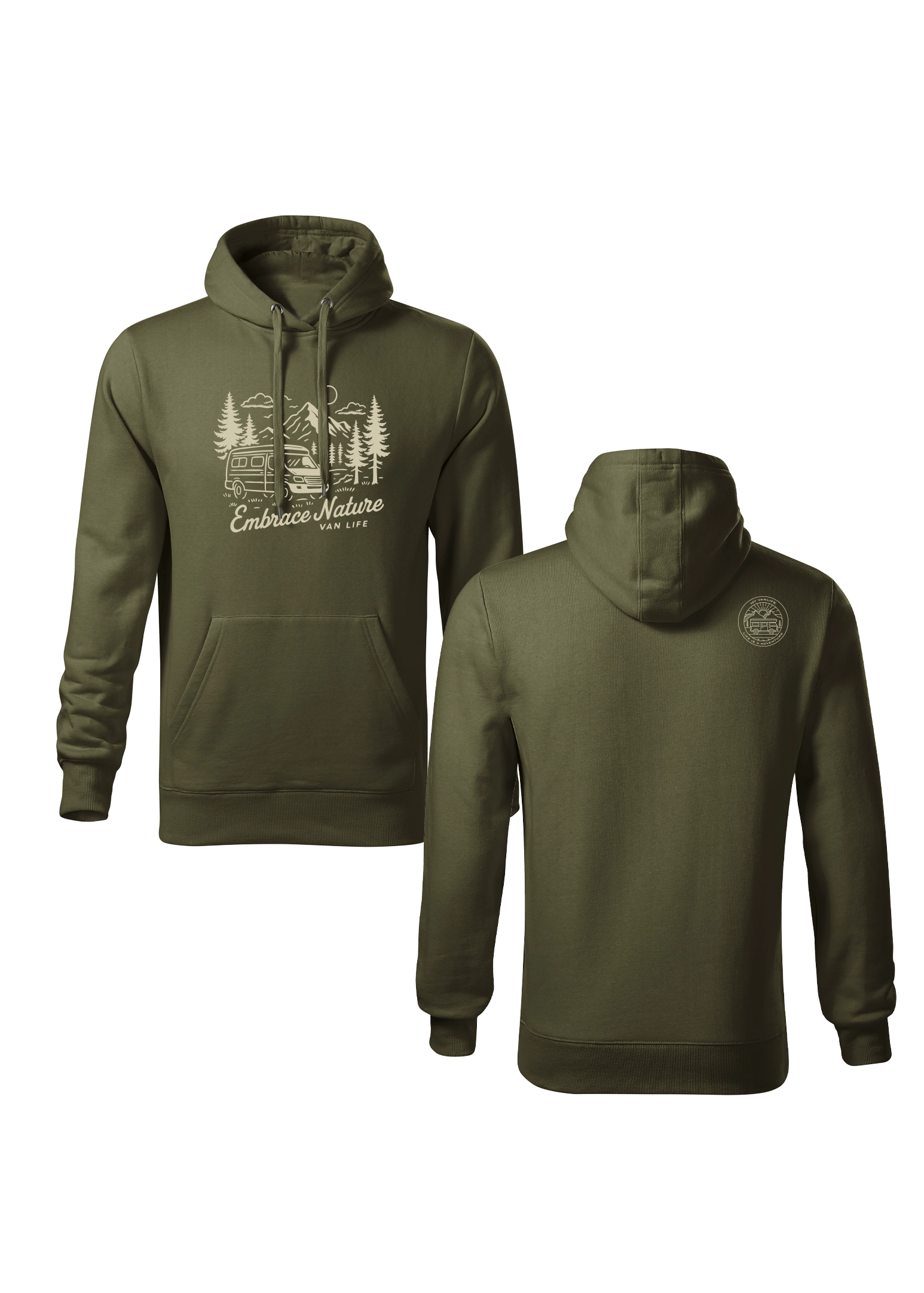 Bluza z kapturem Embrace Forest