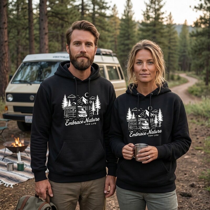 Bluza z kapturem Embrace Black